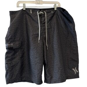 Hurley Phantom Heathered Swim Trunks‎ Mens Board Shorts 38